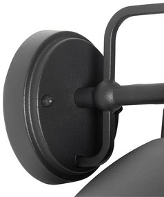 Moderne buiten wandlamp zwart IP44 - Marcel