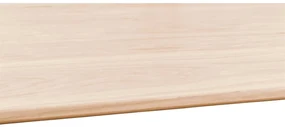 Goossens Excellent Eettafel Floyd, Semi rond 220 x 100 cm
