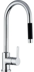 Plieger New Road keukenkraan met uittrekbare handdouche chroom RD1371T2