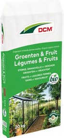 DCM meststof voor groenten &amp; fruit – 20 kg – voor 250 m² – bio