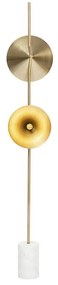 Kare Design Maja Design Vloerlamp Messing Marmer