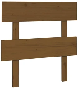 vidaXL Hoofdbord 78,5x3x81 cm massief grenenhout honingbruin