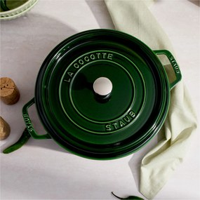 Staub La Cocotte Cocotte 26 cm / 5,25 l, Rond, Basilicum - La Cocotte - Staub