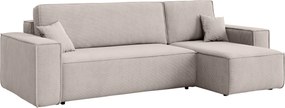 Hoekbank Calexico 100, Aanwezig, Aanwezig, 244x142x83cm, 100 kg, Poten: Kunststof