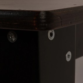 Dutchbone Scuola Vierkante Eettafel Retro 70x70cm - 70 X 70cm.