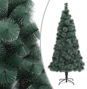vidaXL Kunstkerstboom met LED's 120 cm PVC en PE groen