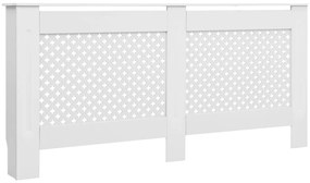 vidaXL Radiatorombouw 172x19x81,5 cm MDF wit