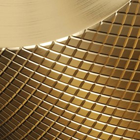 Brauer Gold Carving wastafelkraan met lange, ronde handgreep en ColdStart geborsteld messing PVD