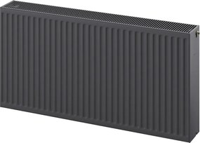 Mexen CC33 paneelradiator 600 x 1000 mm, onderste centrale aansluiting, 2335 W, antraciet - W6C33-060-100-66