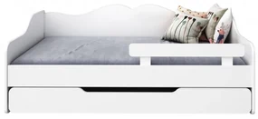 Peuter Wit  Eenpersoonsbed Monaco - Voor kinderen Kinderen Peuter Junior 5059914026533 Children's Beds Home, 180x80, Geen, Matras van schuim/boekweit/