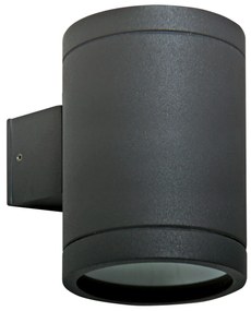 Optica Up en Down Muurlamp Zwart Met LED