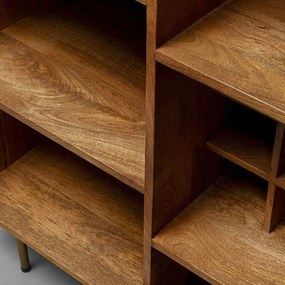 Kare Design Grace Barmeubel Mangohout Met Marmer - 120 X 48cm.