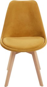 Set 4 Synk Fluwelen Stoelen