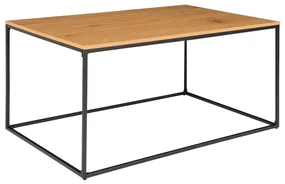 House Nordic Salontafel Avery eikenkleurig en zwart