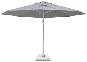 Zweefparasol  3.5m S2 Excellent (excl. voet) Transparant Camello Luna