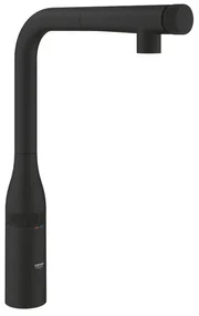 Grohe Essence smartcontrol keukenmengkraan L-uitloop phantom black 31928kf0