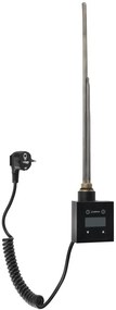 Sapho KTX thermostatisch verwarmingselement radiator 400W mat zwart