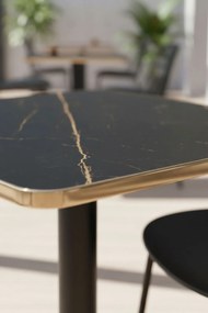 Tafel Firro Vierkant 70cm Zwart