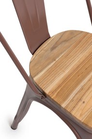 Set 4 Torix Natuurlijk Houten Stoelen