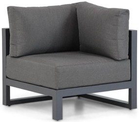 Hoek loungeset  Aluminium/wicker Grijs 6 personen Santika Furniture Santika