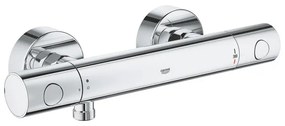 GROHE Grohtherm-800 Cosmopolitan douchekraan thermostatisch zonder omstel met koppelingen chroom 34765000