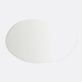 Spiegel, organisch vorm, H100 cm, Biface