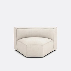 Modulaire open hoek, ribfluweel Seven