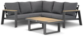 Hoek loungeset  Aluminium Grijs 5 personen Lifestyle Garden Furniture Marietta