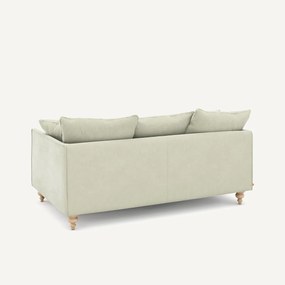 3-zits stonewashed fluwelen bank, Lazare