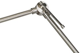 Moderne vloerlamp staal verstelbaar - Editor