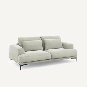 3-zits sofa in stonewashed fluweel, Marsile