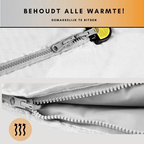 Niceey Infrarood Saunadeken - Elektrisch Warmte Deken - Grijs