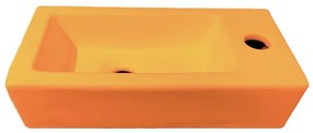 Best Design farnetta fontein rechts 37 x 18 x 9 cm mat-oranje oranje mat 4016690