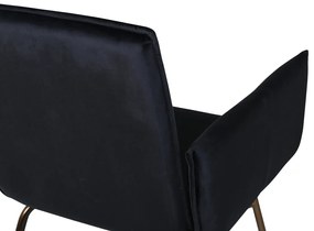 Jörn Eetkamerstoel - Callie -Zwart - Fluweel - Jörn