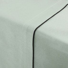 Plat laken in gewassen satijnkatoen, Victor, effen