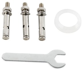 Buiten vloerlamp zwart 65 cm - Mushroom