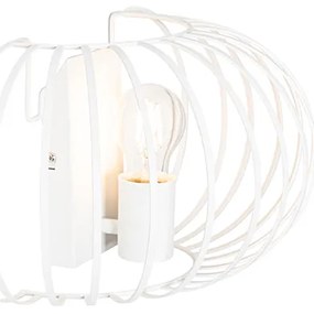 Design wandlamp wit 39 cm - Johanna
