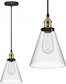 Hangende glazen plafondlamp Verto A Transparent APP042-1CP