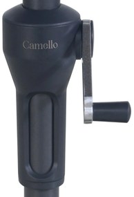 Camello Valerio Stokparasol .m (excl. Voet) Aluminium Taupe