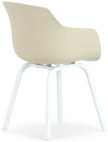 Tuinstoel Kunststof Taupe-naturel-bruin Lifestyle Garden Furniture Salina