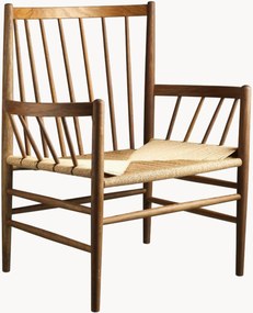 Lounge eetstoel J82 van eikenhout