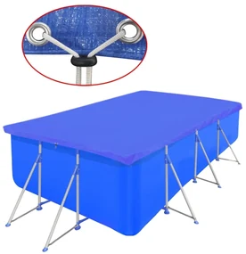 vidaXL Zwembadhoes rechthoekig 90 g/m² 540x270 cm PE