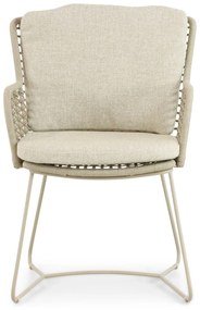 Tuinset 4 personen  Aluminium/rope Taupe 4 Seasons Outdoor Fabrice/Sand