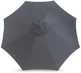 Camello Valerio Stokparasol .m (excl. Voet) Aluminium Grijs