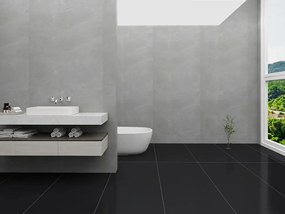 KS Vinyl wandpaneel 60x260cm zilver