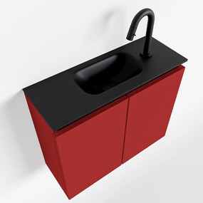 Mondiaz Ture 60cm toiletmeubel fire met wastafel urban midden 1 kraangat