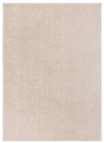 vidaXL Vloerkleed kortpolig 120x170 cm donkerbeige
