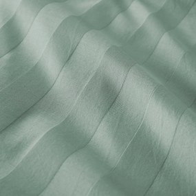 Dekbedovertrek in gewassen satijnkatoen, Victor, gestreept