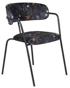 Jörn Eetkamerstoel - Livia - Bloemenprint - Fluweel - Jörn