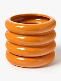 Kleine plantenpot Rudi van keramiek, H 16 cm